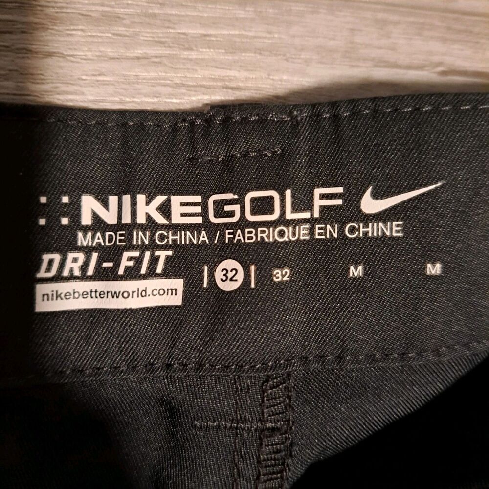 Nike Golf Dri-Fit Shorts Men's 32 Medium Black Athletic - Picture 3 of 8